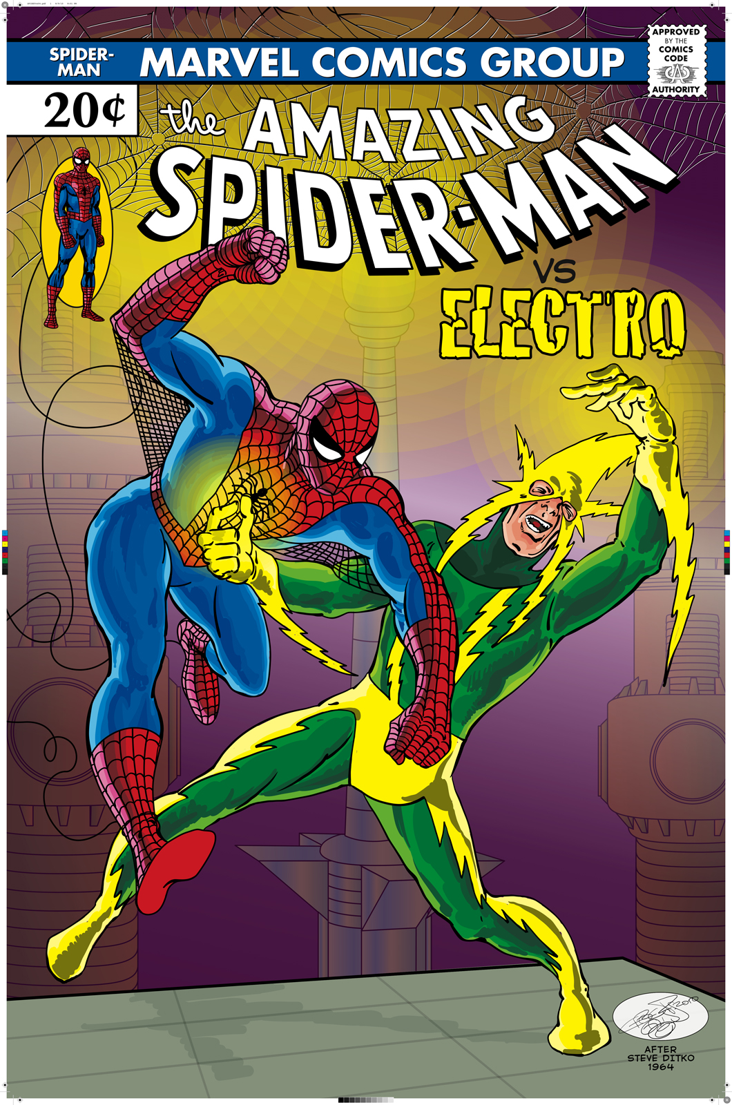 Spider-Man vs Electro